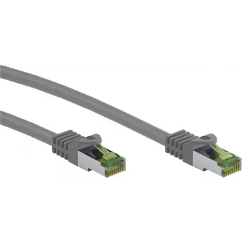 Wentronic Goobay câble patch CAT 8.1 S/FTP (PiMF), gris, 0,5 m 61114