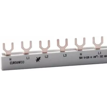 DOEPKE barre omnibus à fourche 4 phases 120A 12TE EV-SG4.12.120L 09920125