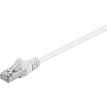 Câble patch Wentronic Goobay CAT 5e, F/UTP, blanc, 30 m - CCA aluminium cuivré (93497)
