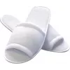 HYGOSTAR HYGONORM Disposable Slippers CLASSIC, Open-Toe, White, One Size, Length: 285 mm, Terry Polyester Upper (5551)