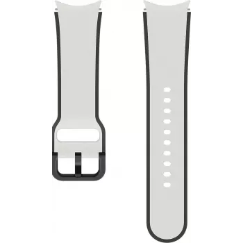 Bracelet sport bicolore Samsung 20 mm pour Galaxy Watch 5 S/M - gris ET-STR90SJEGEU