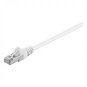 Câble patch Wentronic Goobay CAT 5e F/UTP, 0,5 m, blanc
