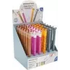Présentoir de stylos gel Faber-Castell Eberhard Faber Animal Erase it!, 36 stylos, encre bleue, 0,7 mm, effaçables, rechargeables 560109