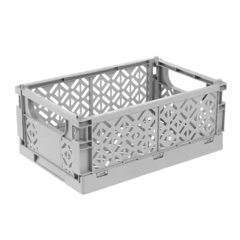 Mini boîte pliante keeeper fritzi, taille M, Nordic Grey, 3,4 litres, boîte décorative pliable, apte au contact alimentaire, 1 pièce 1023313000000
