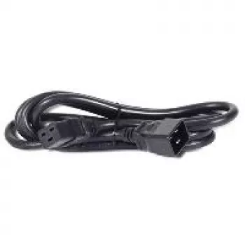 Câble d'alimentation BACHMANN IEC C20 vers C19 1 m noir 16 A 250 V 356.1228