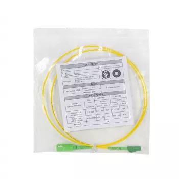 Câble de raccordement fibre optique LogiLink OS2 monomode SC vers LC simplex, 30 m, G657.A2, LSZH, jaune FPSLS30