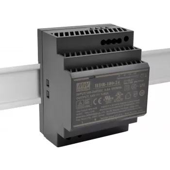 EXSYS EX-6974 DIN Rail Power Supply 100-240V AC to 24V DC 92W