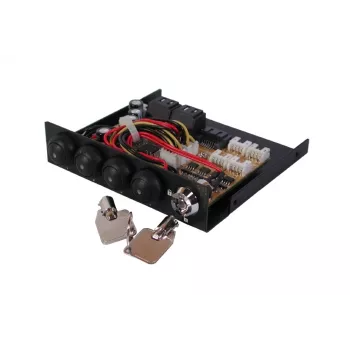 EXSYS EX-3466-2 SATA III 4-Port Switch - 1 to 4 HDD/SSD Selector, 6Gbps, Hot-Swap, Marvell Chipset