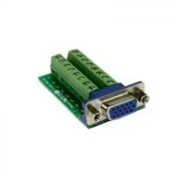 EXSYS EX-49020 VGA 16-Pin Cable Adapter Green - Silver
