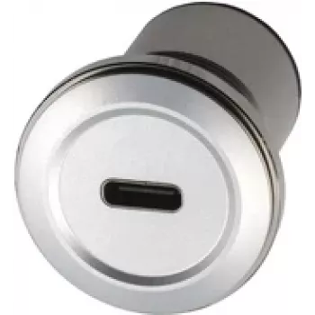 EXSYS EX-49194 Metal Panel Mount Adapter, USB-C Female to USB-A Female