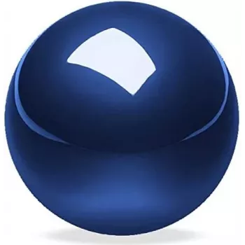 Souris trackball filaire Perixx PERIPRO-303GB, bille 34 mm, capteur optique, 400/1000 DPI, USB, pour droitiers, bleu 18025