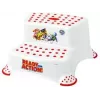 keeeper kids Igor Paw Patrol 2-Step Stool, White with Print, 120 kg Capacity, Anti-Slip 1003210013700