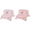 keeeper kids Step Stool Igor Minnie, Nordic Pink with Print, Load Capacity 120 kg, Anti-Slip Feet, 1 Piece 1003258124700