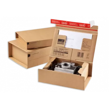 Boîte à lettres maxi Colompac CP066.02 marron, pack de 20 (CP066.02.020)
