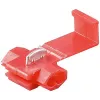 Connecteur à dérivation rapide FIXPOINT rouge - 100 pièces (17014)