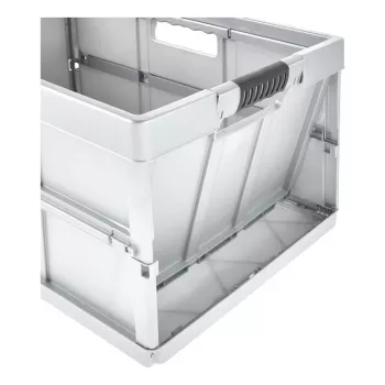 Panier pliable Profi benno keeeper, 45 litres, argent clair, poignées souples intégrées, charge maximale 50 kg 1023716000000