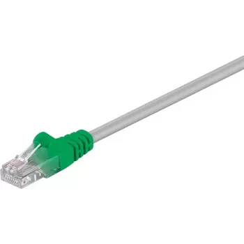 Câble patch croisé Goobay CAT 5e Wentronic, U/UTP, gris-vert, 2 m - CCA aluminium cuivré (68864)