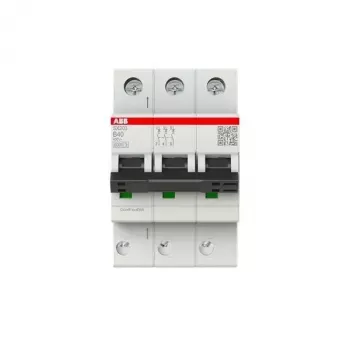 Disjoncteur miniature ABB SX203-B40 3 pôles, type B, 40 A, 400 V AC, 6 kA