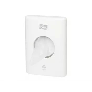 Support de sacs poubelle Tork 566000, intérieur, blanc