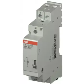 Relais d'installation ABB E297-16-10/24 16 A 1NO bobine 24 V AC/DC rail DIN 2TAZ311000R2041
