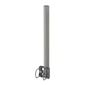 Megasat support de balcon pour antennes satellites, acier, mât 60 cm, galvanisé 110152