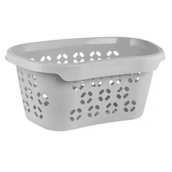 Panier à linge keeper anton, 30,5 L, Nordic Grey, ergonomique, ventilé, largeur 575 mm 1009313000000