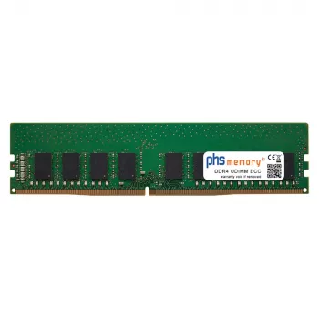 Module mémoire PHS-memory 8 Go DDR4 UDIMM ECC 2400MHz PC4-19200E pour MSI MS-98H9-C236 SP571928