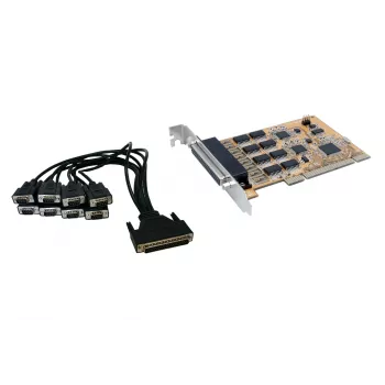 EXSYS EX-41088 8-Port RS-232 Serial PCI Card with FTDI Chipset