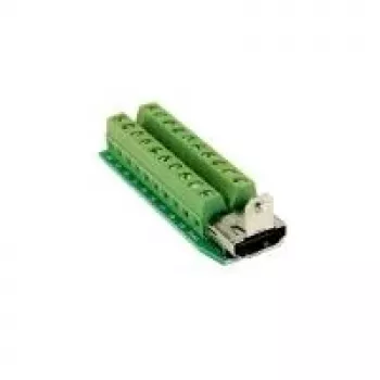 EXSYS EX-49065 Adapter, 19-Pin HDMI Female to 20-Pin Terminal Block