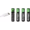 Accumulateur Li-Ion VOLTCRAFT AAA 500 mAh 1,5 V pack de 4 (VC-17275565)