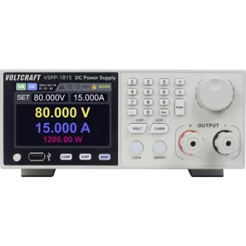 VOLTCRAFT VSPP-1815 alimentation de laboratoire rackable, 0-150 V/DC, 0-30 A, 1800 W, programmable, USB/RS-485/LAN VC-18673200