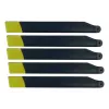 Amewi Main Rotor Blade Set Yellow for MD500E/H145 (057-25334-26)