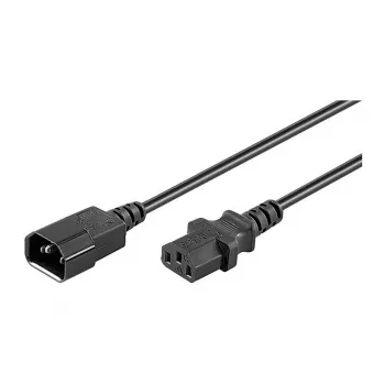 MicroConnect PE1413BL18 câble d'alimentation C14 vers C13 1,8 m noir