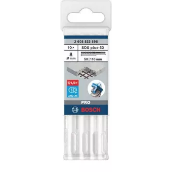 BOSCH PRO foret à percussion SDS Plus-5X 8x50x110 mm 2608833898