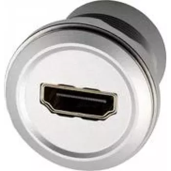 EXSYS EX-49190 Metal Panel Mount Adapter, HDMI Female to HDMI Female