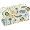 Trousse scolaire Jumbo Safari FABER-CASTELL EBERHARD FABER en polyester avec grand compartiment principal, fermeture à glissière, 1 pièce (577438)