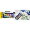 Boîte de peinture opaque WINNER Eberhard Faber Faber-Castell, 12 couleurs vives, couvercle transparent amovible 578314