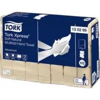 Essuie-mains intercalaires TORK 130299 H2 Advanced, 2 plis, blanc, 3780 feuilles