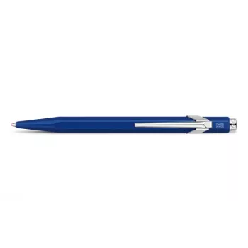 Stylo à bille Caran d'Ache 849 Classic Line - bleu saphir, medium, encre bleue 849.150