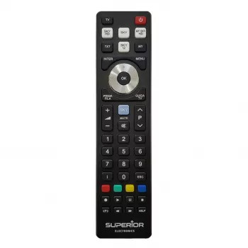 Télécommande de remplacement SUPERIOR ELECTRONICS SUPTRB027 pour Sky - noire