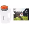 Bradas mini épandeur manuel WHITE LINE, 2 litres, blanc/anthracite, plastique, poignée ergonomique, 1 pièce (WL-SE101)