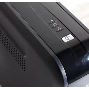 Riello UPS iDialog IDG 600 - 600 VA Line-Interactive UPS, 4 Schuko Outlets, USB, Tower, Black