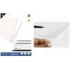Bloc de papier transparent KANGARO A4, 24 feuilles 80 g/m² + 1 feuille de papier millimétré, collé K-770300