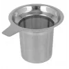 Metaltex Large Tea Strainer, Stainless Steel, Laser-Cut Micro-Perforated Filter, Fits Cups and Mugs 253835010