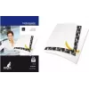 Papier carbone KANGARO DIN A4+, 100 feuilles, noir, 210 x 310 mm, pour machines à écrire K-7800492