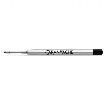 Recharge de stylo roller Caran d'Ache, fine, noire, pour 849 8468.009