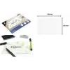 Carte vierge KANGARO K-122551, 250 g/m², 105 x 150 mm, blanche, carte individuelle