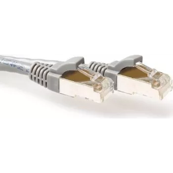 Câble patch CAT6A S/FTP LSZH anti-accroche ACT gris 30 m (FB7030)