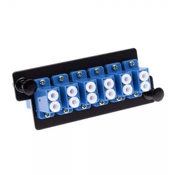 Plaque adaptateur ACT 6x LC duplex (12F) OS2 FA2156