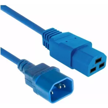 Cordon d'alimentation ACT C14 vers C21 IEC 60320 bleu 3 m (AK5384)